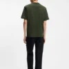Relaxed-fit cotton-jersey T-shirt with logo print