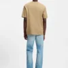 Relaxed-fit cotton-jersey T-shirt with logo print