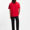 Relaxed-fit cotton-jersey T-shirt with logo print