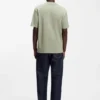 Relaxed-fit cotton-jersey T-shirt with logo print