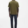 Relaxed-fit cotton-jersey T-shirt with logo print