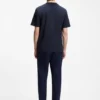Relaxed-fit cotton-jersey T-shirt with logo print
