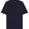 Relaxed-fit cotton-jersey T-shirt with logo print