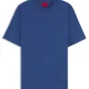 Relaxed-fit cotton-jersey T-shirt with logo print