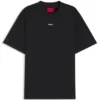 Relaxed-fit cotton-jersey T-shirt with logo print