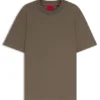 Relaxed-fit cotton-jersey T-shirt with logo print
