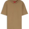 Relaxed-fit cotton-jersey T-shirt with logo print