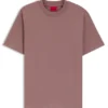 Relaxed-fit cotton-jersey T-shirt with logo print