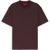 Relaxed-fit cotton-jersey T-shirt with logo print