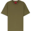 Relaxed-fit cotton-jersey T-shirt with logo print