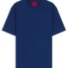 Relaxed-fit cotton-jersey T-shirt with logo print
