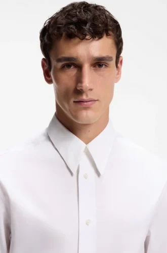 Relaxed-fit cotton-poplin shirt