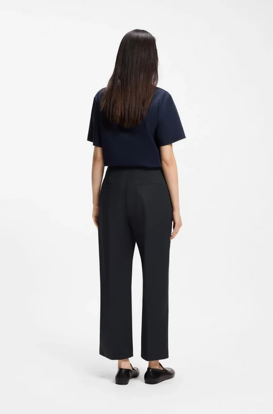 Relaxed-fit culottes in stretch cotton Relaxed-fit culottes in stretch cotton