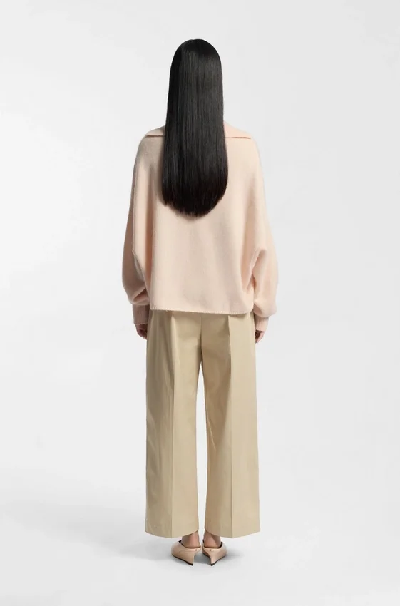 Relaxed-fit culottes in stretch cotton Relaxed-fit culottes in stretch cotton