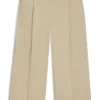 Relaxed-fit culottes in stretch cotton Relaxed-fit culottes in stretch cotton