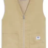 Relaxed-fit gilet in mercerized cotton