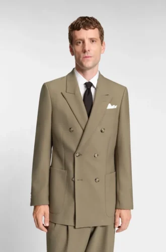 Relaxed-fit jacket in stretch fabric