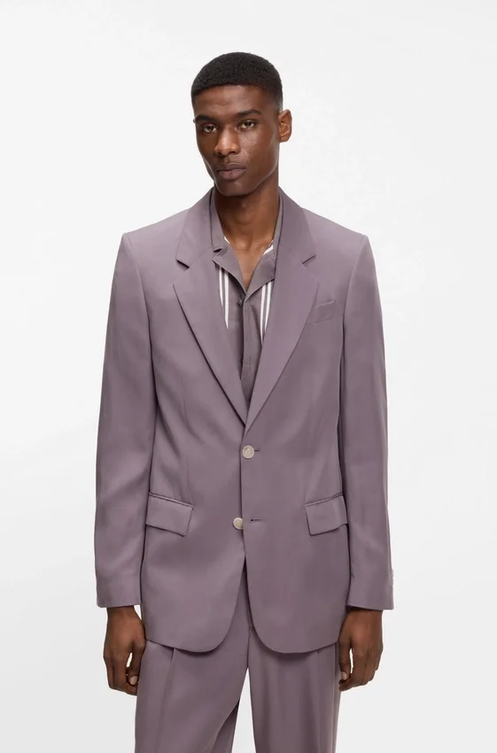 Relaxed-fit jacket in twill Relaxed-fit jacket in twill