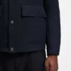 Relaxed-fit jacket in water-repellent peached fabric Relaxed-fit jacket in water-repellent peached fabric