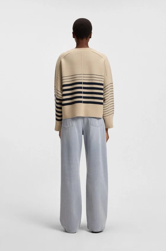 Relaxed-fit jeans in grey-blue denim Relaxed-fit jeans in grey-blue denim