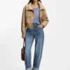 Relaxed-fit jeans with balloon leg