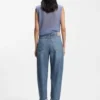 Relaxed-fit jeans with balloon leg