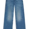 Relaxed-fit jeans with stepped hems Relaxed-fit jeans with stepped hems
