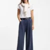 Relaxed-fit jeans with wide leg Relaxed-fit jeans with wide leg