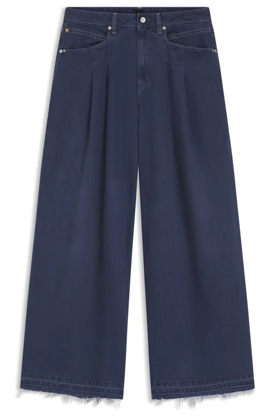 Relaxed-fit jeans with wide leg Relaxed-fit jeans with wide leg