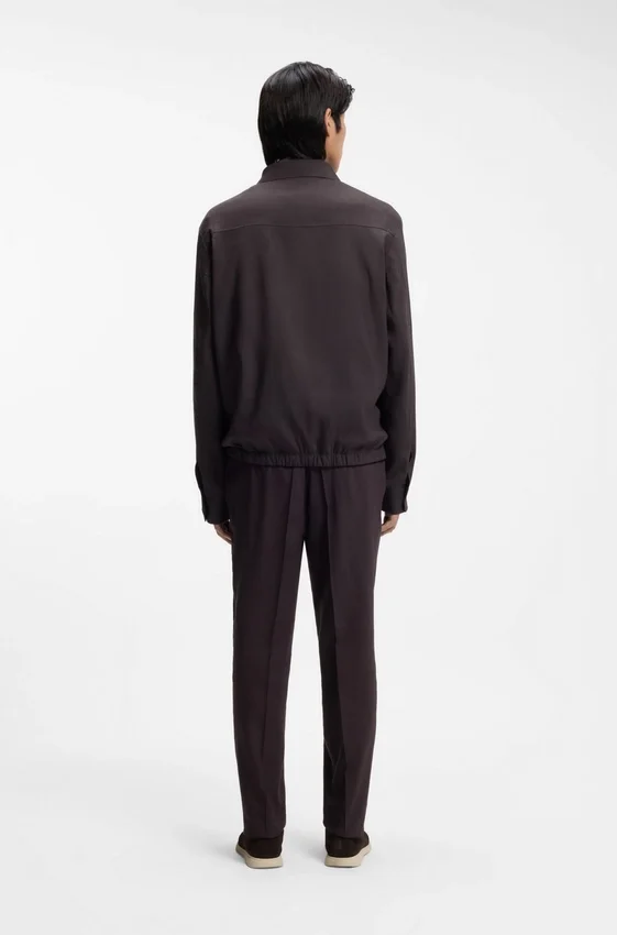 Relaxed-fit overshirt in a linen blend Relaxed-fit overshirt in a linen blend