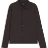Relaxed-fit overshirt in a linen blend Relaxed-fit overshirt in a linen blend