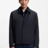 Relaxed-fit overshirt in a wool blend Relaxed-fit overshirt in a wool blend