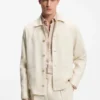 Relaxed-fit overshirt in Italian-made linen twill