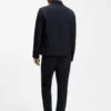 Relaxed-fit overshirt in performance seersucker