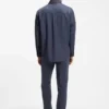 Relaxed-fit overshirt in washable virgin wool Relaxed-fit overshirt in washable virgin wool