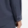 Relaxed-fit overshirt in washable virgin wool Relaxed-fit overshirt in washable virgin wool
