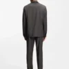 Relaxed-fit overshirt in water-repellent wool
