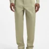 Relaxed-fit pants in cotton twill
