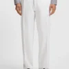 Relaxed-fit pants in cotton twill