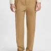 Relaxed-fit pants in cotton twill