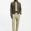 Relaxed-fit pants in cotton twill