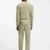 Relaxed-fit pants in cotton twill
