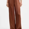 Relaxed-fit pants in satin Relaxed-fit pants in satin