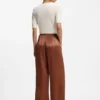 Relaxed-fit pants in satin Relaxed-fit pants in satin