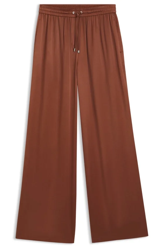 Relaxed-fit pants in satin Relaxed-fit pants in satin