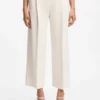 Relaxed-fit pants with pleat front
