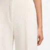 Relaxed-fit pants with pleat front