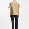 Relaxed-fit polo in breathable cotton