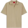 Relaxed-fit polo in breathable cotton