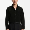 Relaxed-fit shirt in cotton corduroy